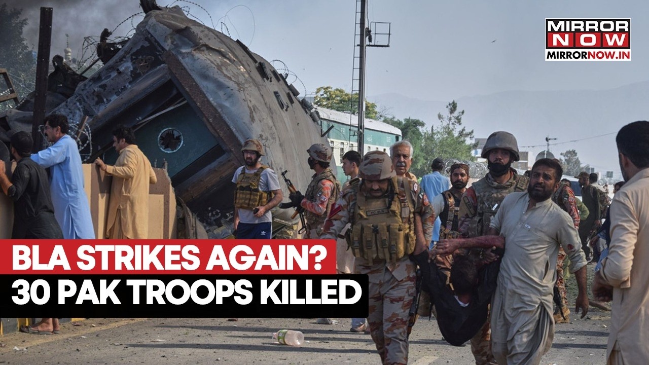 Pakistan Bombing: BLA Claims 30 Paramilitary Troops Killed In Gwadar Suicide Attack | WATCH
