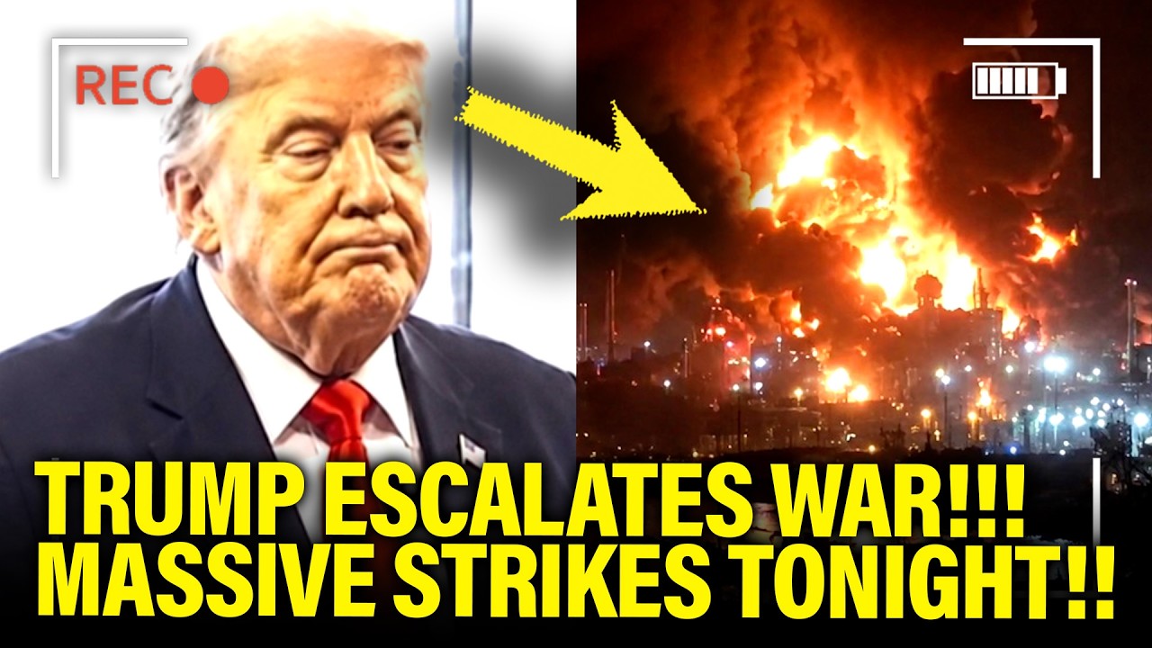 Trump Launches MASSIVE STRIKES on IRAN as WAR SPIRALS!!!