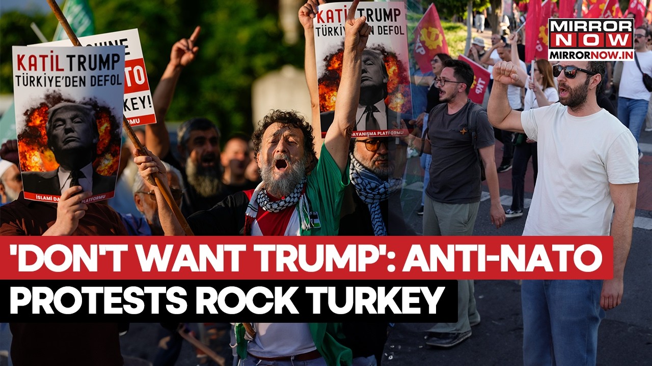 TURKEY ON EDGE: ANTI-NATO Protests Break Out In Ankara Ahead Of Trump’s Arrival