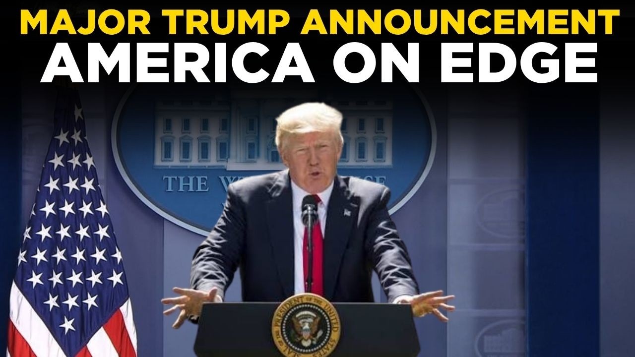US NEWS LIVE: Trump’s Most Explosive Speech From White House,  All Eyes on Washington | TRUMP NEWS