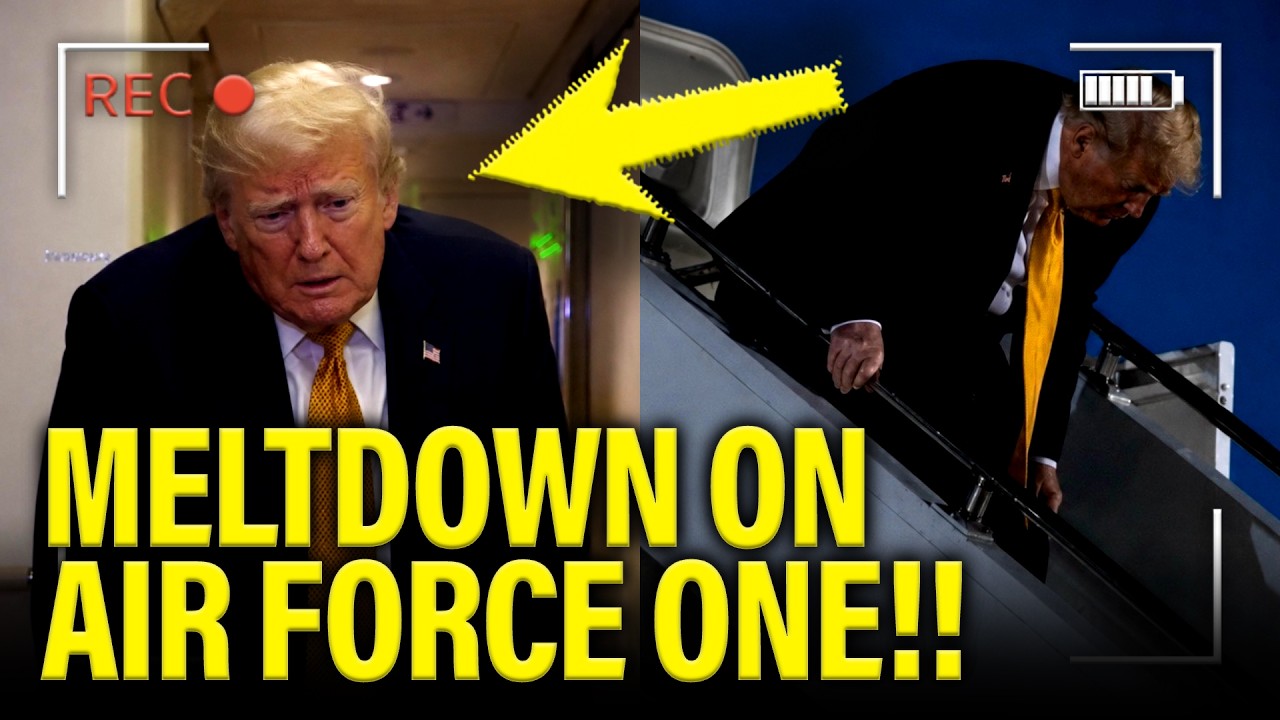 Trump has DISASTER LANDING on AF1 as TRIP COLLAPSES!!!