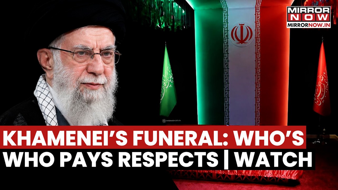 Khamenei’s State Funeral Begins: World Leaders Arrive In Tehran To Pay Their Final Respect