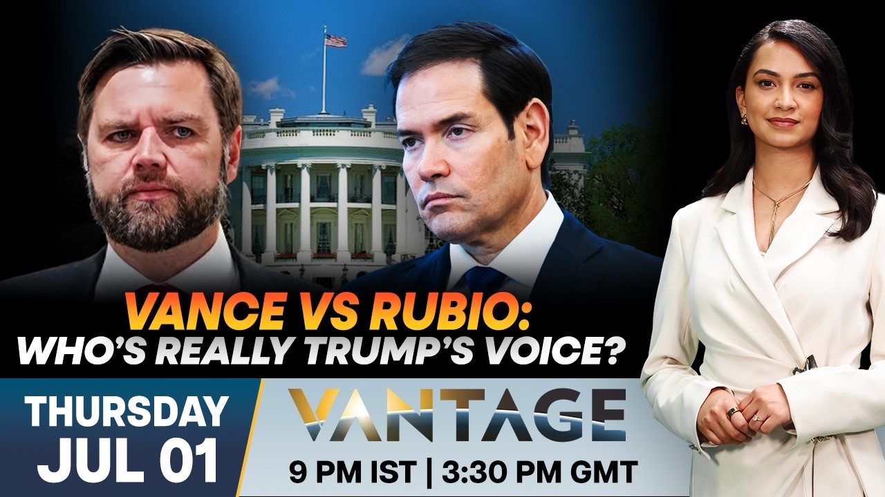 Team Trump Divided? Marco Rubio and JD Vance Split Over Iran | Vantage on Firstpost