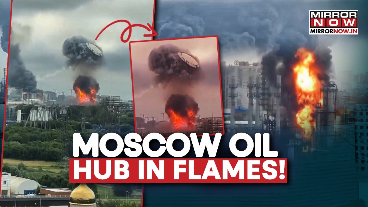 BOMBED AGAIN! Ukraine Hits Moscow’s Largest Oil Refinery Second Time Within Days, Putin Fumes!
