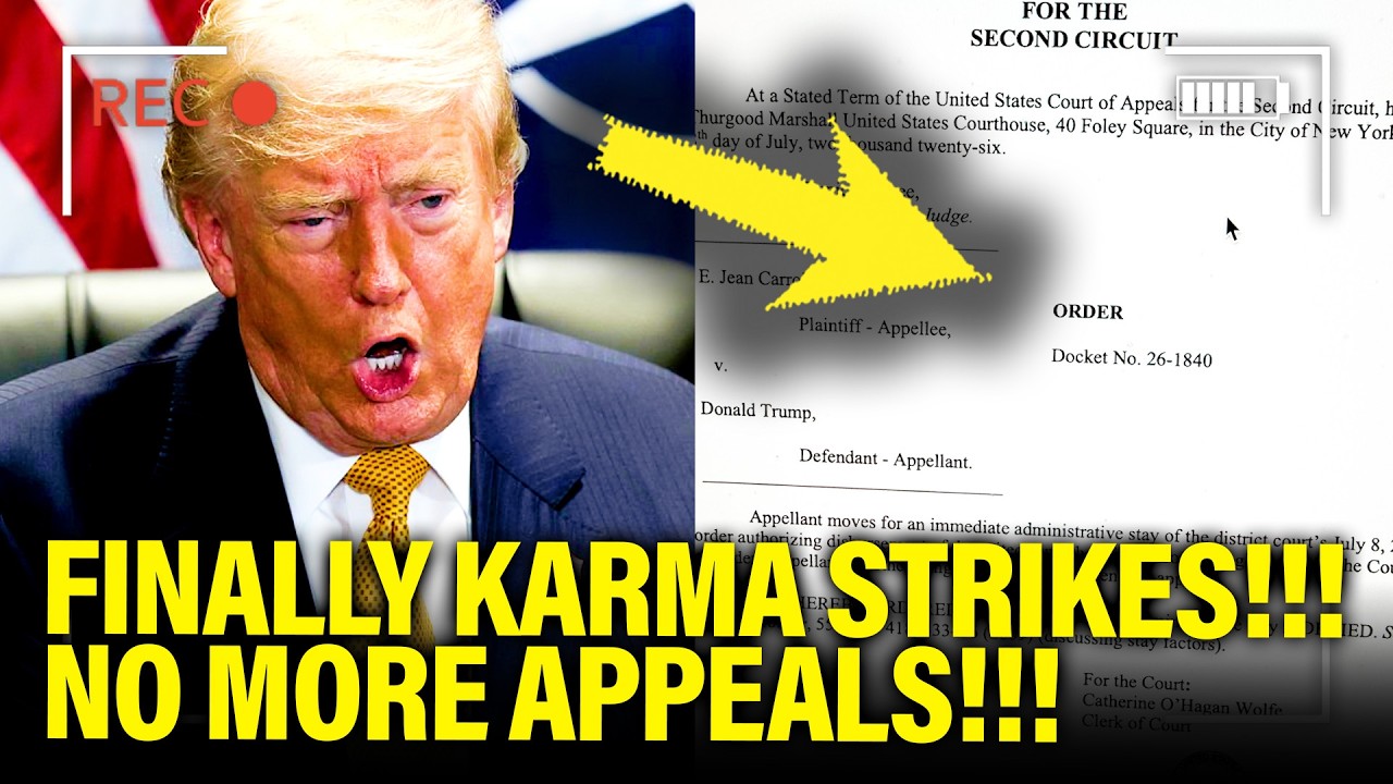 Trump FINALLY gets KARMA in Court OVER DARK PAST!!!
