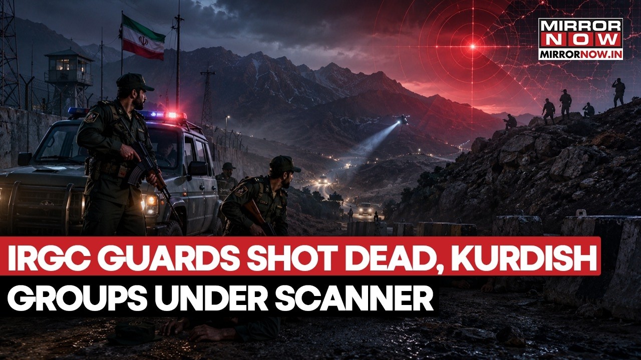 IRGC Guards Shot Dead — Kurdish Groups Under Scanner as Iran Faces Rising Security Fears