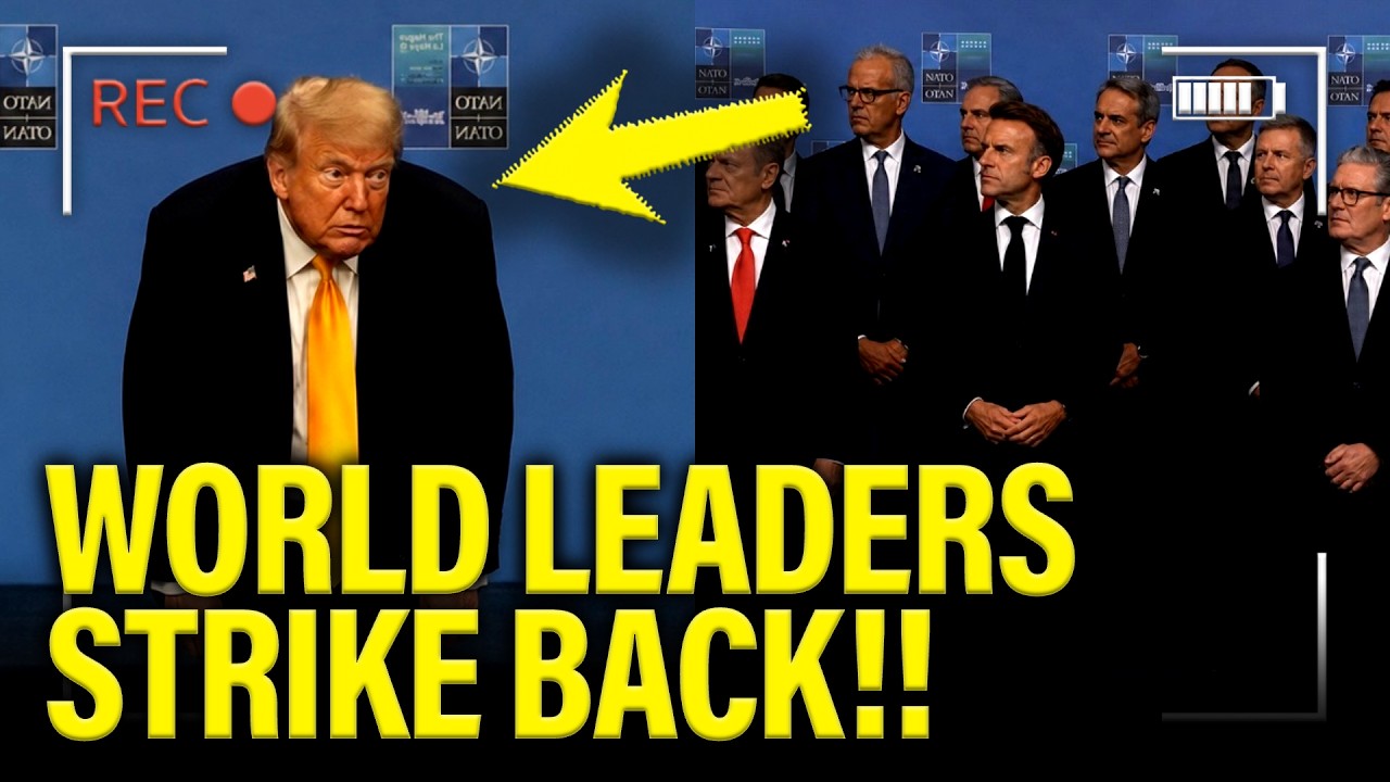FURIOUS World Leaders FREEZE OUT Trump after NATO DISASTER!!!