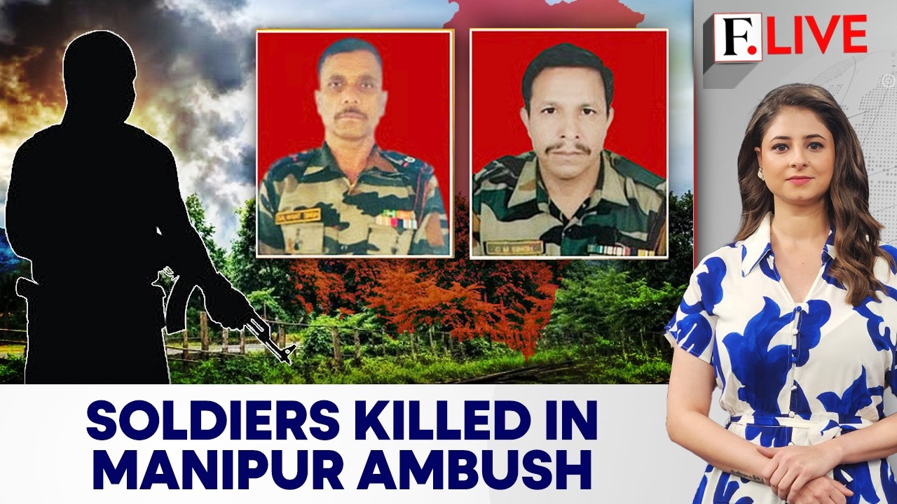 Manipur: 2 Assam Rifles Soldiers Killed After Attack on Convoy | Firstpost Live | N18G