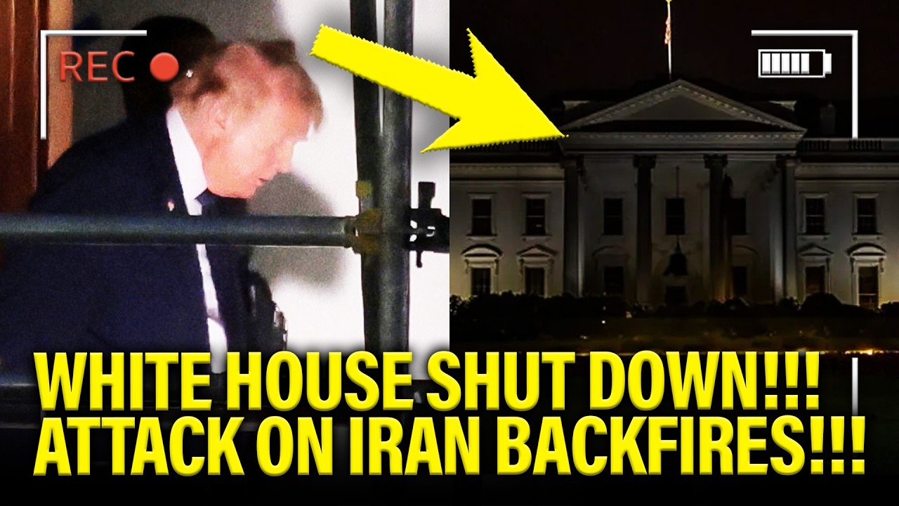 Trump SHUTS DOWN White House as War ESCALATION BACKFIRES!!!