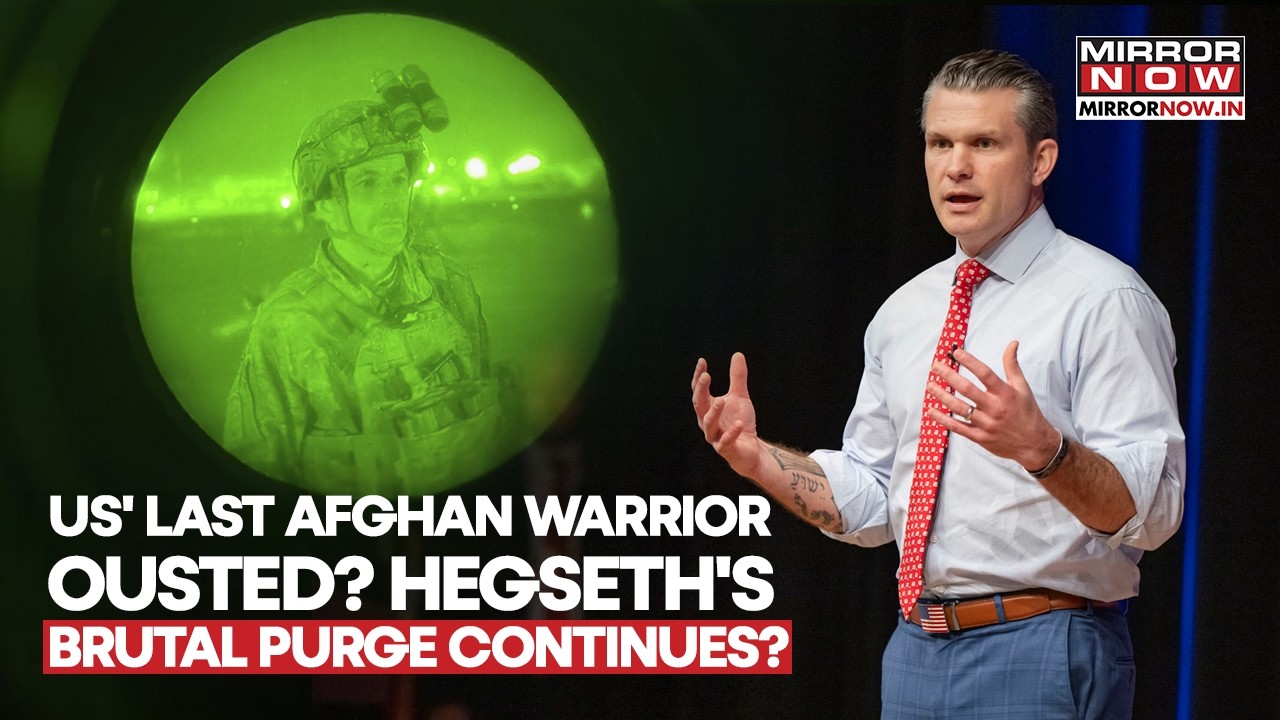 US’ Last Afghan Warrior Exits! Hegseth’s BRUTAL PURGE Continues To Oust Top Generals?