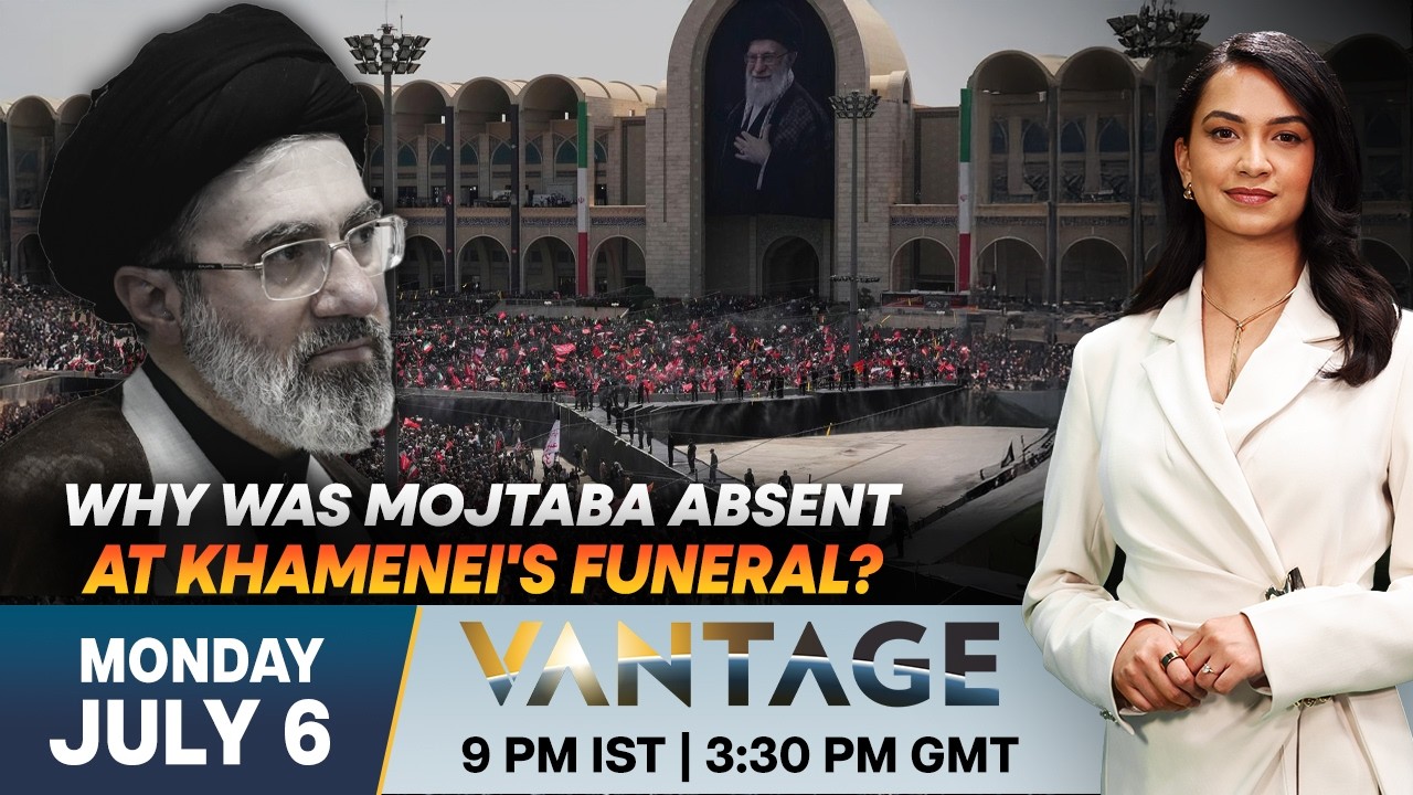 LIVE: Mojtaba Khamenei Was Conspicuous By His Absence at His Father’s Funeral | Vantage on Firstpost