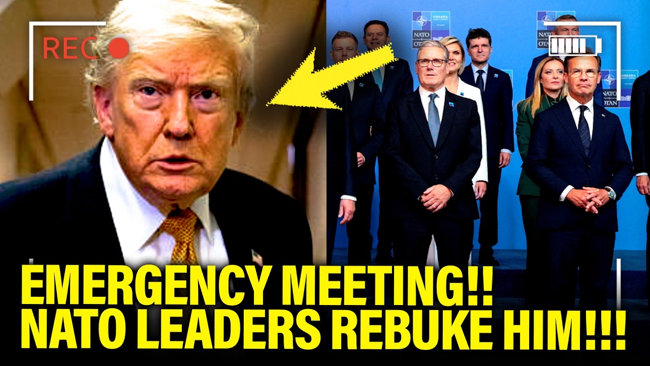 Trump PANICS as 30 LEADERS hold SECRET EMERGENCY NATO MEETING!!
