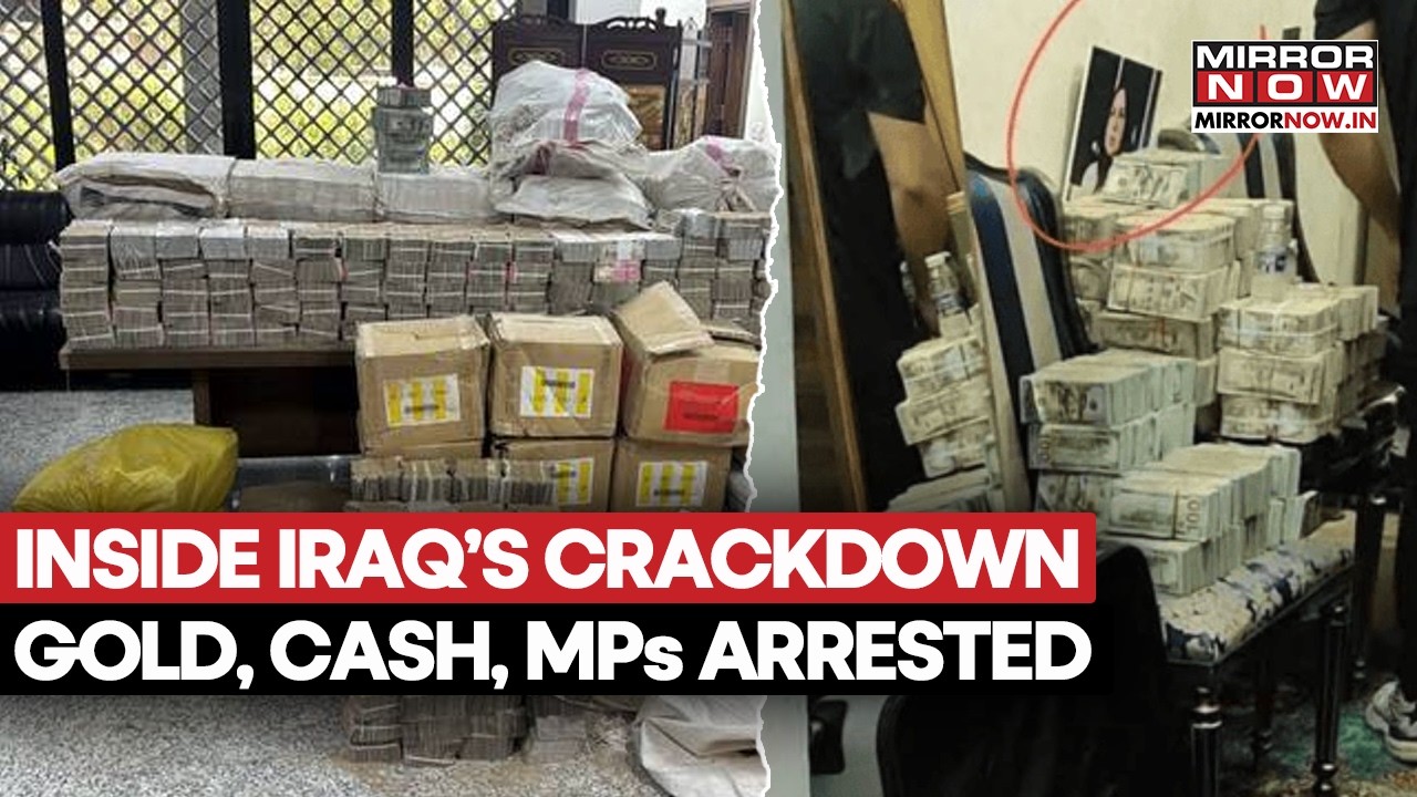 Iraq’s Anti-Corruption Crackdown: Gold, Cash Worth Rs 2,700 Crore Found Inside MPs Homes, Arrested