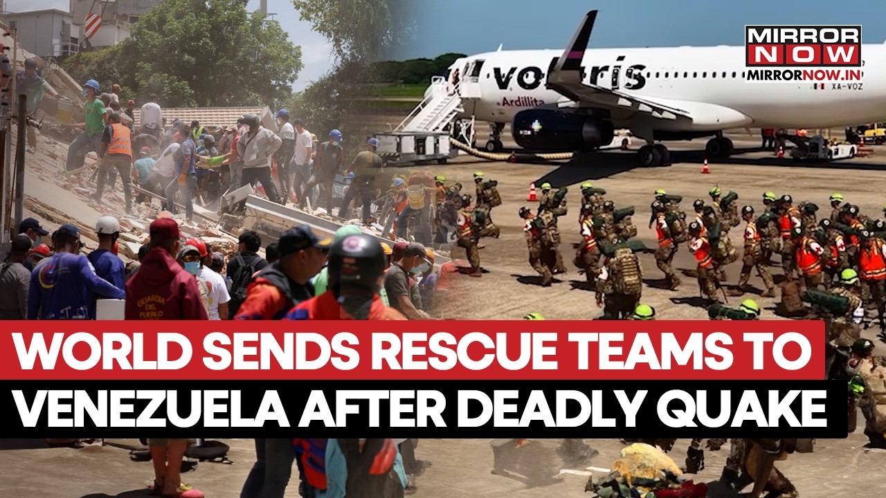 Spain, Mexico, El Salvador Sends Rescue Teams To Venezuela After Deadly Earthquake | Watch