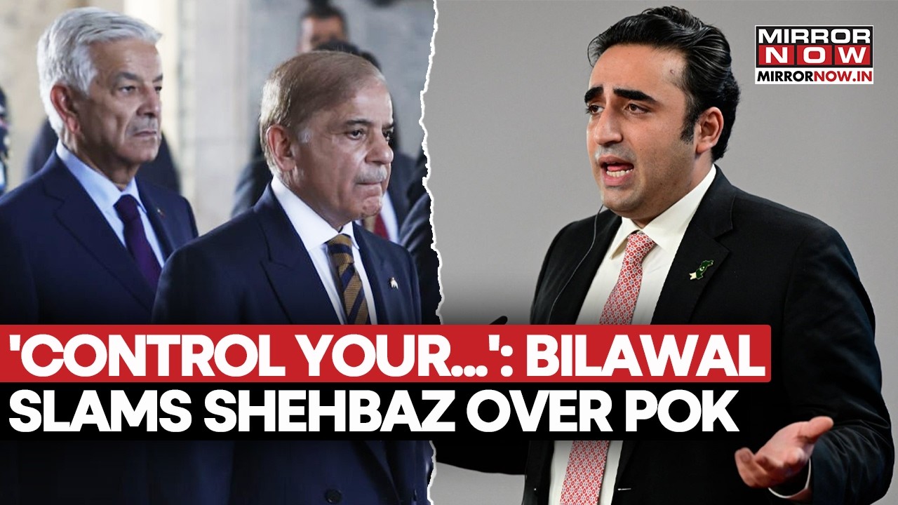 Bilawal Bhutto Slams Shehbaz Sharif Over PoK Remarks, Tells Pak PM To ‘Control Your Ministers’