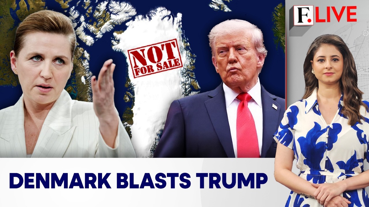 Trump Demands Greenland Again, Criticises NATO Allies In Turkey | Firstpost Live