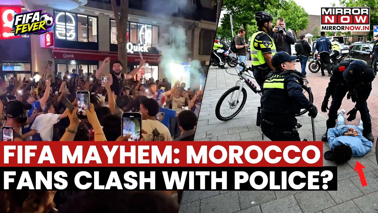 FIFA World Cup 2026: Morocco Fans Riot In London Post Defeat To France | Police Clashes Erupt