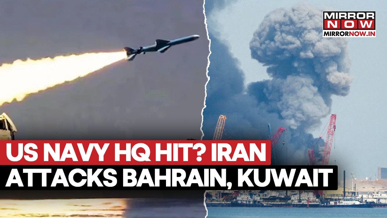 Iran’s Biggest Gulf Attack Ever? US Bases In Bahrain & Kuwait Targeted, Trump’s Headquarters Burn