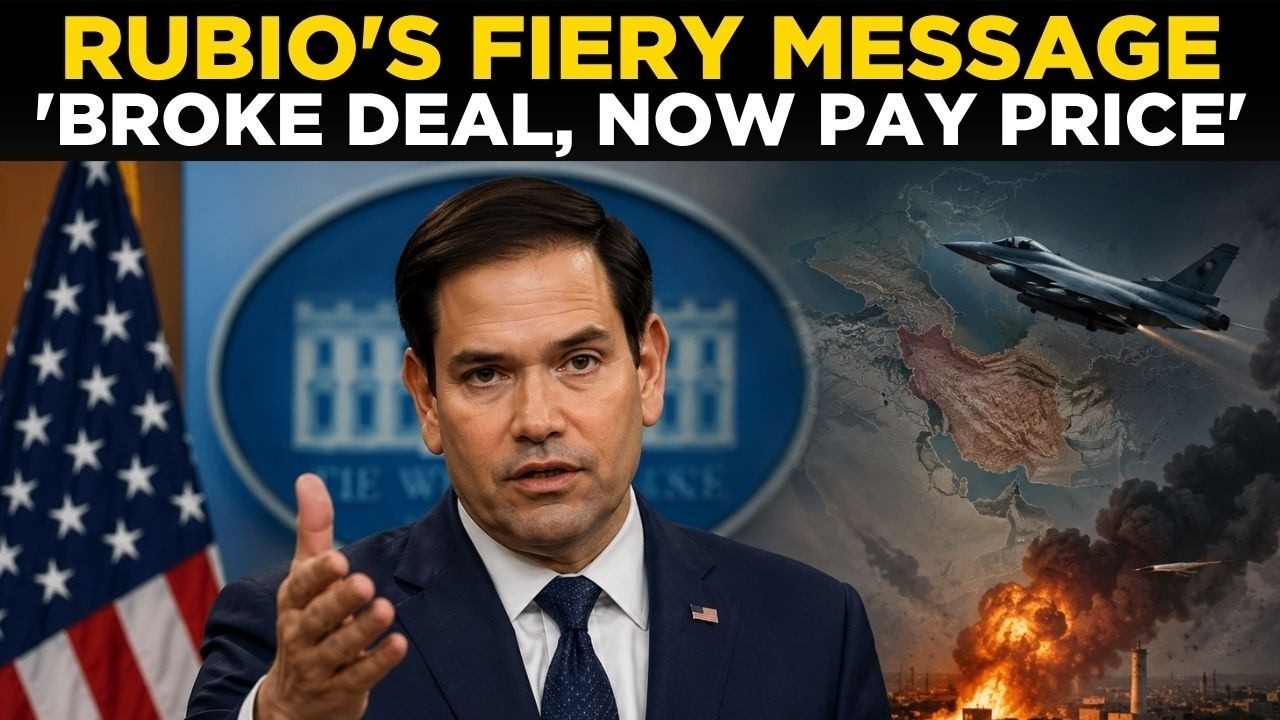 US NEWS LIVE: Rubio’s FIERY Message, ‘Iran Chose to Violate Terms, Now They’ll Pay the Price’