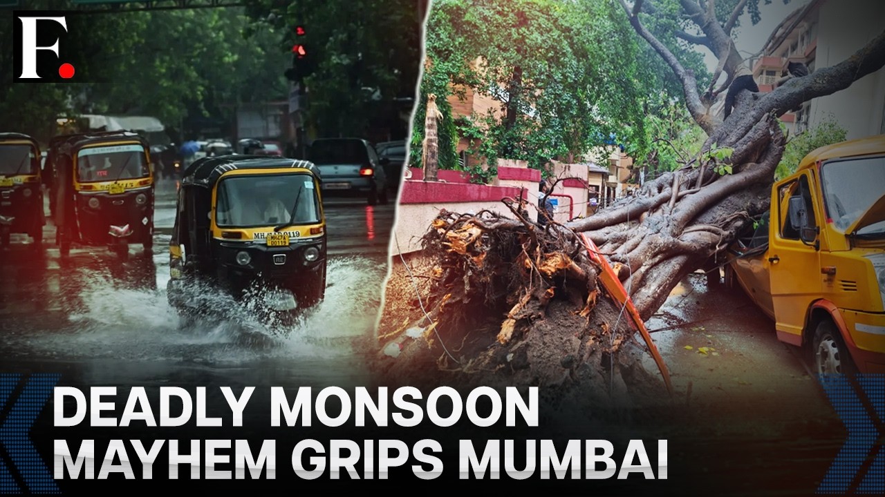 Mumbai Rain Fury: Red Alert Issued As Flights Diverted, One Killed | FP Video