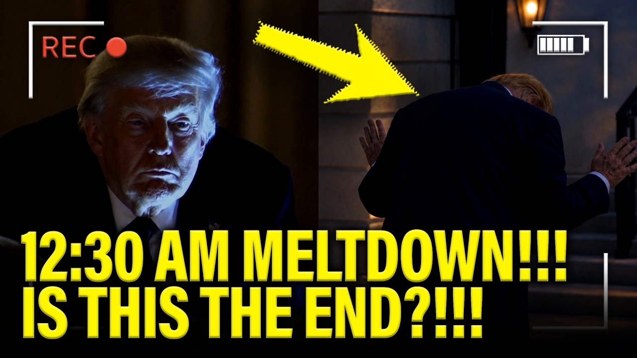 Trump has 12:30 AM MELTDOWN and FEARS HIS DEATH!!!