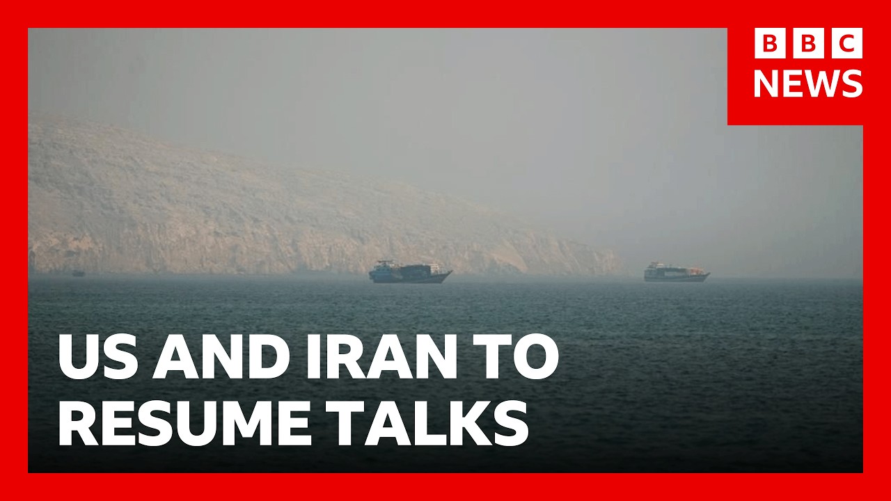 US wants Iran to pledge to stop shooting at ships in Strait of Hormuz | BBC News