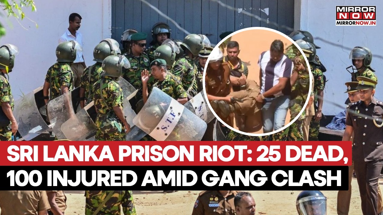 Sri Lanka Prison Turns War Zone: 25 Dead, 100 Injured in Brutal Gang Riot, Special Forces Deployed