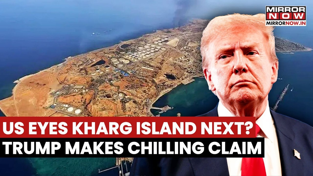 TRUMP’S BIG WARNING TO IRAN! Kharg Island May Be Next As US Eyes Strategic Oil Hub