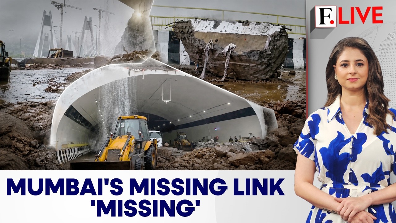 Landslide Shuts Mumbai-Pune Missing Link Just 2 Months After Opening | Firstpost Live
