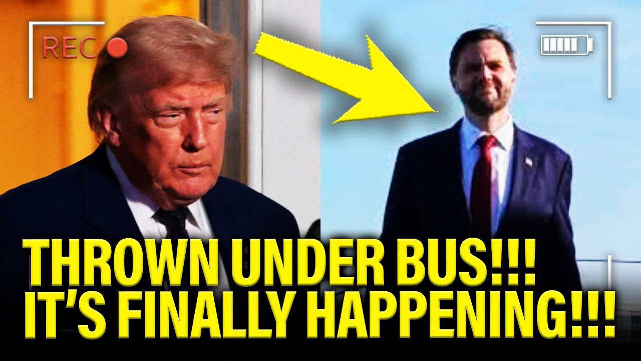 Trump THROWS Vance UNDER the BUS as END IS NEAR?!!