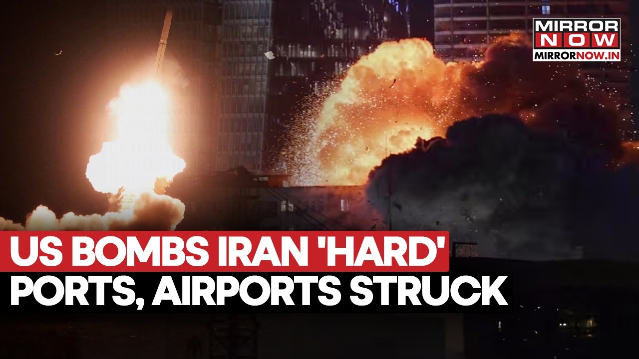 US Bombs Iran! Hormuz Islands Struck, Airports & Port Cities Attacked As Tehran Fires Missiles