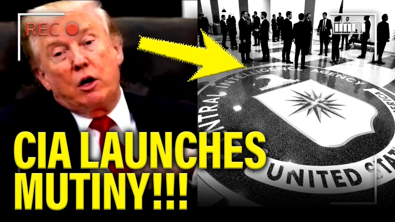 Trump PANICS as he FEARS CIA MUTINY!!