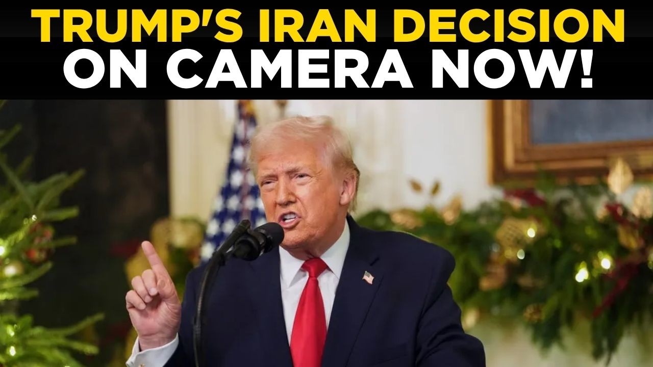US NEWS LIVE: Watch Trump’s Iran Decision Live From The White House | Big Breaking From The US