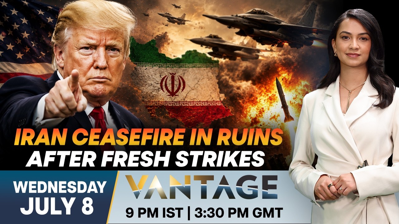 Trump Says Iran Ceasefire Over As Tehran Hits Gulf Allies | Vantage on Firstpost