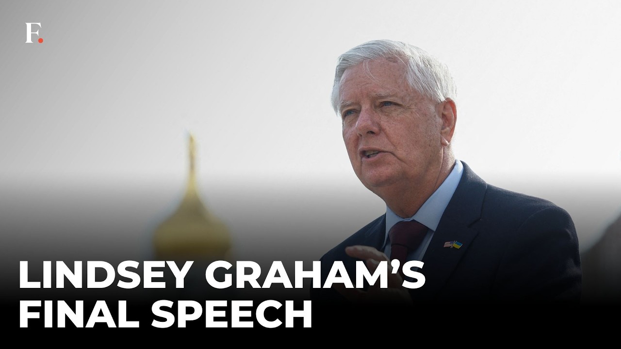 Lindsey Graham’s Final Speech in Ukraine | His Last Public Appearance Before Death | N18G
