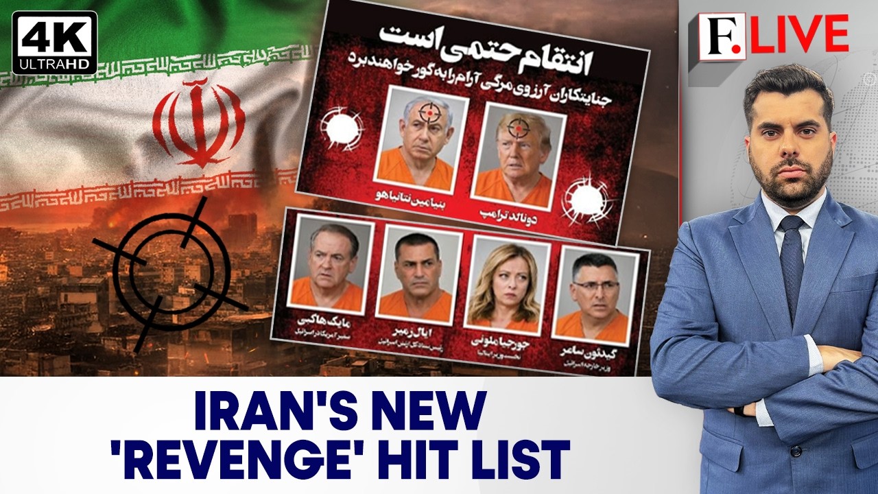 Trump, Netanyahu, Meloni Depicted As Targets In Iranian Newspaper | Firstpost Live | 4K