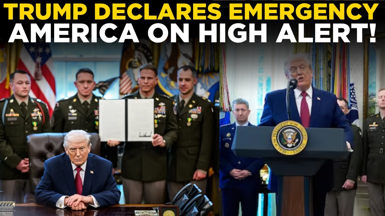 Trump Speech LIVE | President trump declares national emergency at US-Mexico border | US News LIVE
