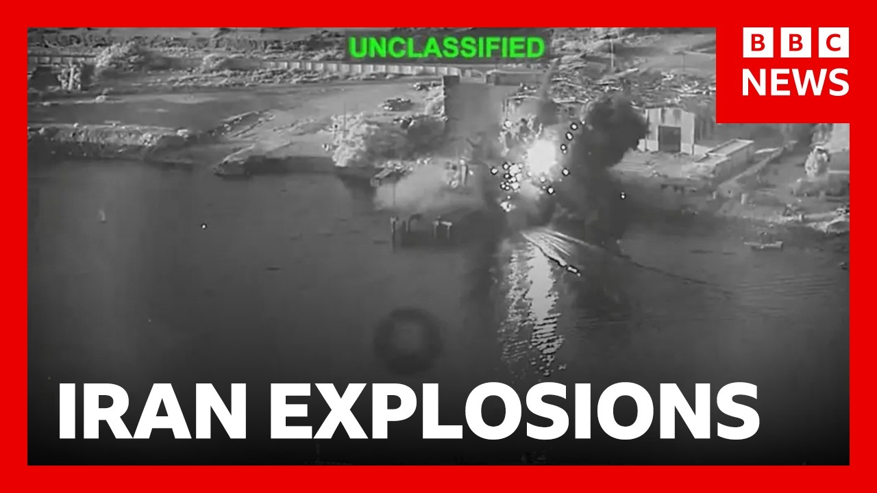New explosions near Iranian port cities, says state media | BBC News