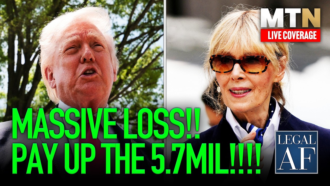 LIVE: Trump LOSES BIG and is FORCED to PAY MILLIONS!!! | Legal AF