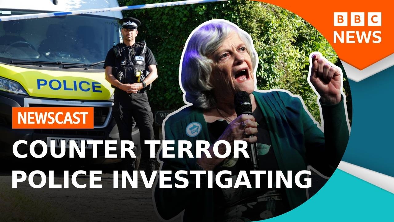 Counter Terrorism Police Investigating Ann Widdecombe Death | BBC Newscast