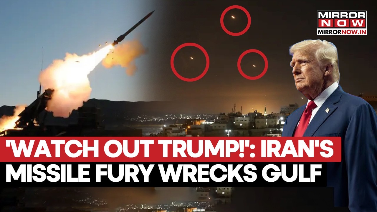 ‘WATCH OUT TRUMP’ Iran’s Missile Fury Explodes Across Gulf | Bahrain, Kuwait & Jordan Hit | Watch