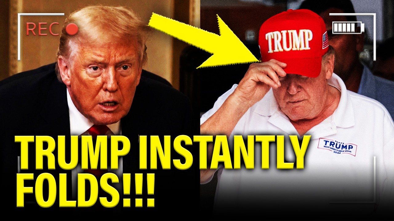 Trump INSTANTLY FOLDS as WAR SPIRALS!!!