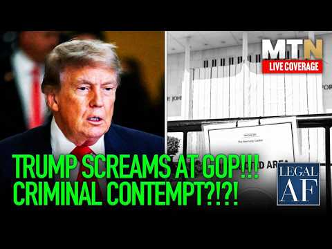 LIVE: Trump SCREAMS at GOP Senators as He Faces LEGAL MASSACRE | Legal AF