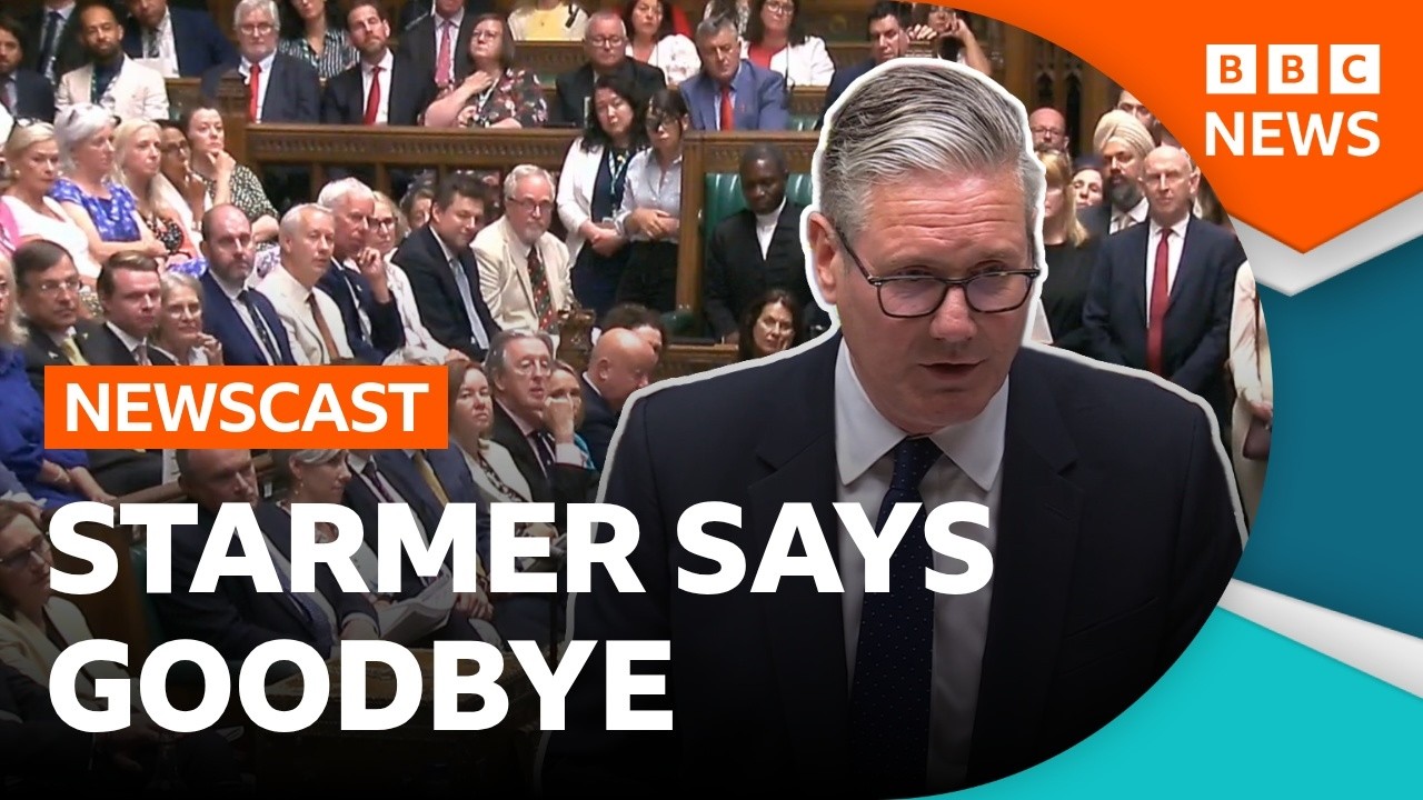 Keir Starmer Says Goodbye | BBC Newscast