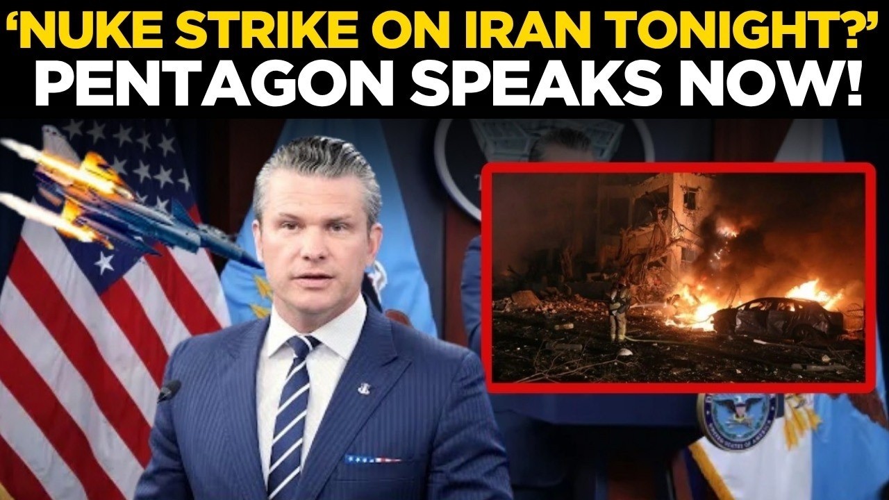 US-Iran War LIVE: Pentagon Issues Fresh Warning To Iran | Nuclear Missiles Will Hit Iran Tonight?
