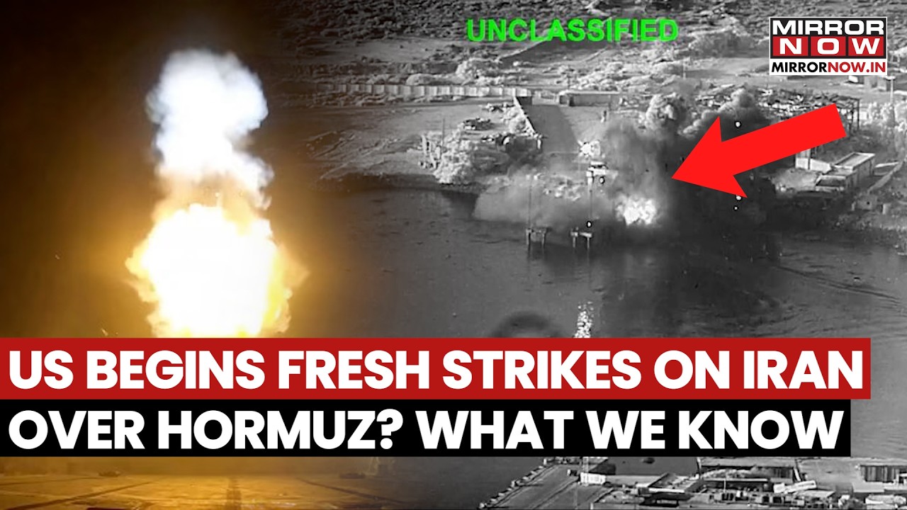 US Begins Fresh Strikes On Iran Over Strait Of Hormuz, Hits Greater Tunb Island? What We Know