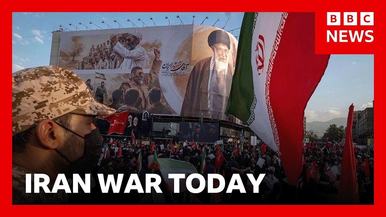 US attacks Iran for fifth day in a row as Iran says it could intensify its own attacks | BBC News