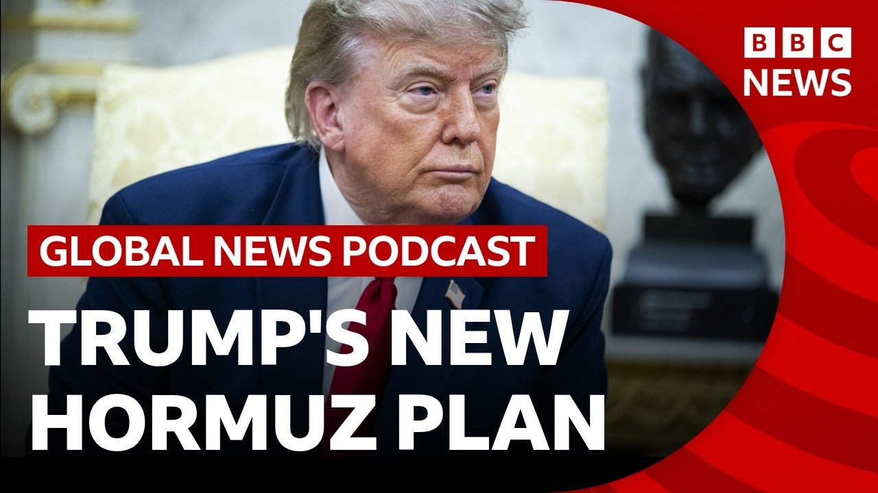 Trump’s new Strait of Hormuz plan | BBC News