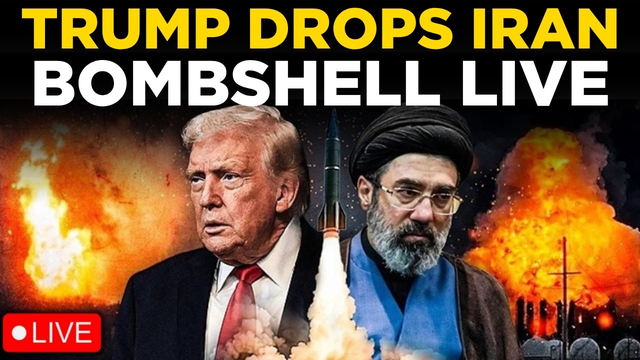 TRUMP SPEECH  LIVE | Trump’s Final Warning To Iran After Attack Sparks Global Tensions |US IRAN NEWS