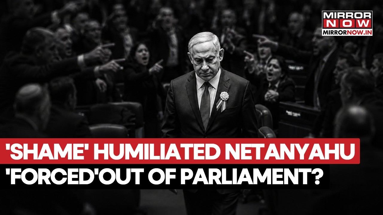 Netanyahu Humiliated & Forced To…? ‘SHAME!’ Chants Rock Israeli Parl | Explosive Vote On Camera